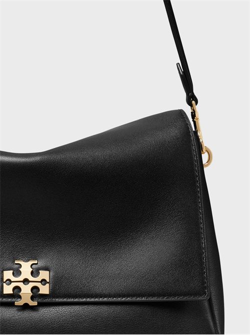 Shoulder bag media Charlie in pelle con patta TORY BURCH | 180726001